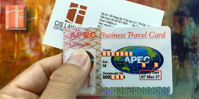 Trình tự, thủ tục, thẩm quyền, cấp và quản lý thẻ đi lại doanh nhân APEC