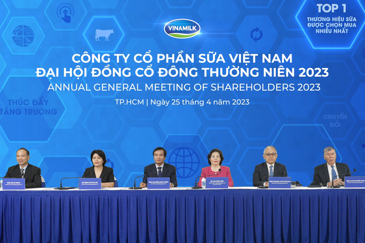 Vinamilk trả cổ tức năm 2022 bằng tiền mặt lên đến 94% lợi nhuận, mục tiêu doanh thu năm 2023 kỷ lục