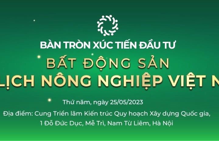 Sắp diễn ra Bàn tròn Du lịch Nông nghiệp Việt Nam