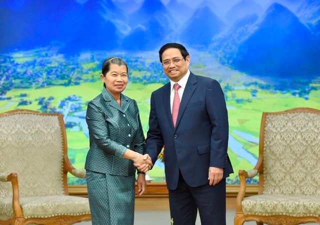 Thủ tướng Phạm Minh Chính tiếp Phó Thủ tướng Campuchia