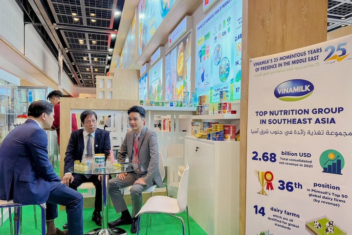 Vinamilk đẩy mạnh đầu tư và khai thác thị trường nước ngoài