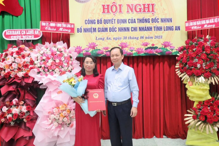 Bổ nhiệm Giám đốc NHNN Chi nhánh tỉnh Long An