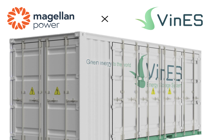 VinES và Magellan Power ký MOU đưa giải pháp pin lưu trữ năng lượng vào thị trường Australia
