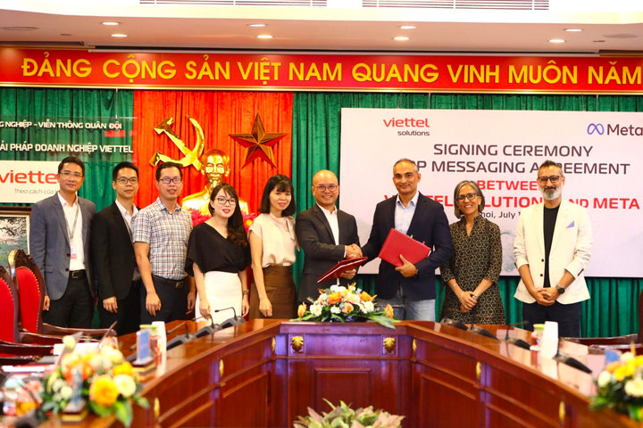 Viettel và Meta hợp tác kết nối trực tiếp dịch vụ A2P SMS