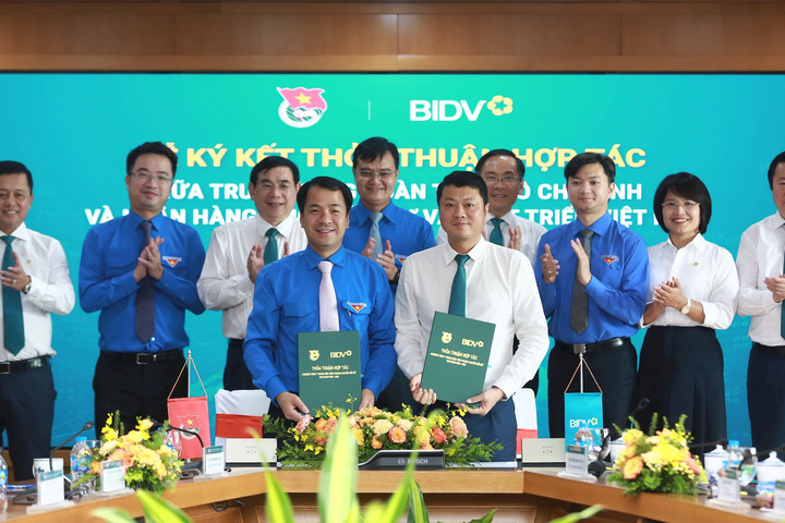BIDV và Trung ương Đoàn Thanh niên Cộng sản Hồ Chí Minh ký kết hợp tác giai đoạn 2023-2025
