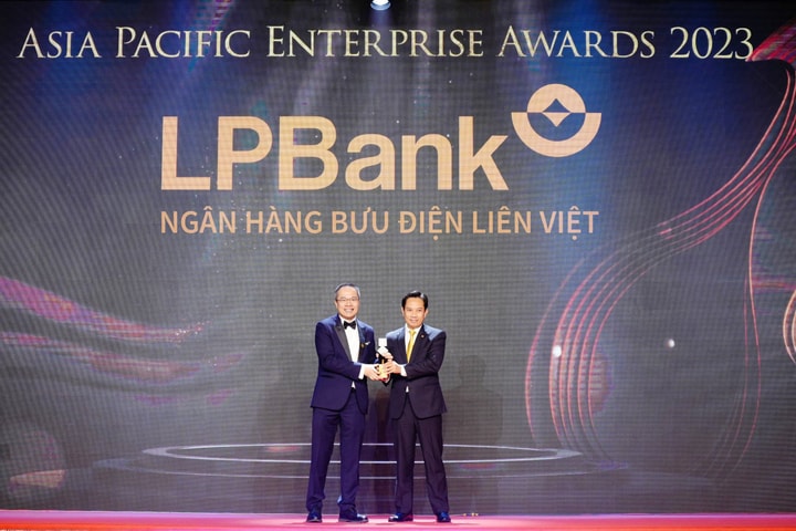LPBank tiếp tục nhận giải thưởng Doanh nghiệp xuất sắc châu Á năm 2023