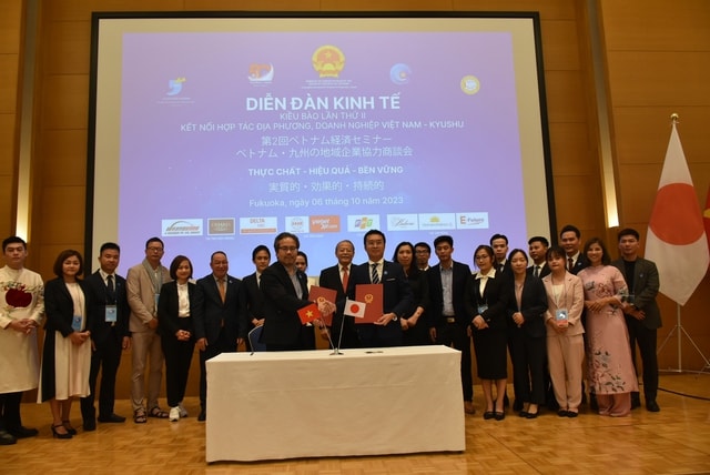 Tăng cường kết nối địa phương, doanh nghiệp và giao lưu nhân dân giữa Việt Nam và Kyushu (Nhật Bản)