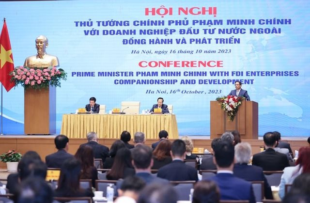 Thủ tướng Chính phủ khẳng định 3 cam kết lớn, 6 nhiệm vụ trọng tâm với doanh nghiệp FDI