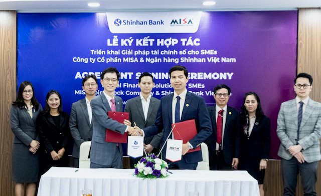 Ngân hàng Shinhan Việt Nam và Công ty MISA hợp tác triển khai giải pháp tài chính số cho doanh nghiệp SMEs