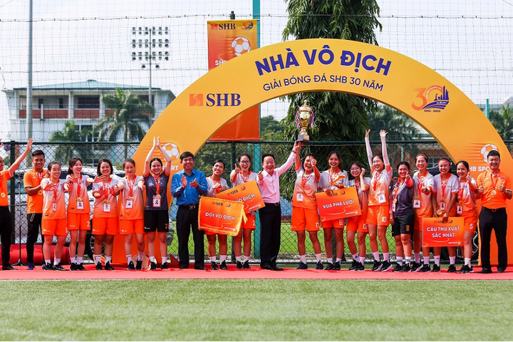 SHB Sport - giải bóng đá kỷ niệm 30 năm thành lập SHB với quy mô ấn tượng trong khối các doanh nghiệp