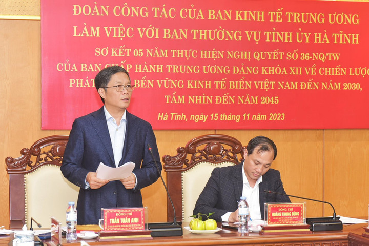 Hà Tĩnh: Cần phát huy tiềm năng kinh tế biển