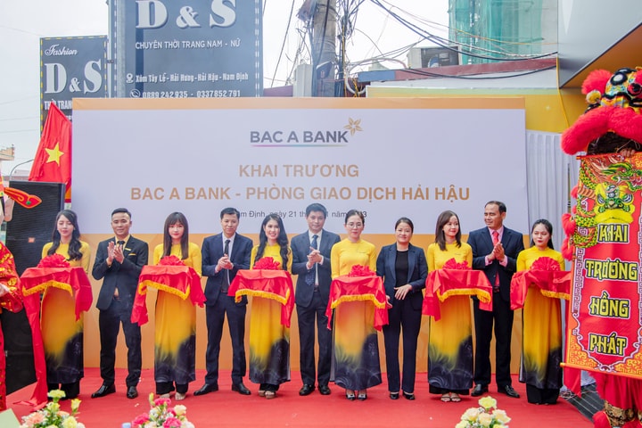 Bac A Bank khai trương phòng giao dịch mới tại Nam Định