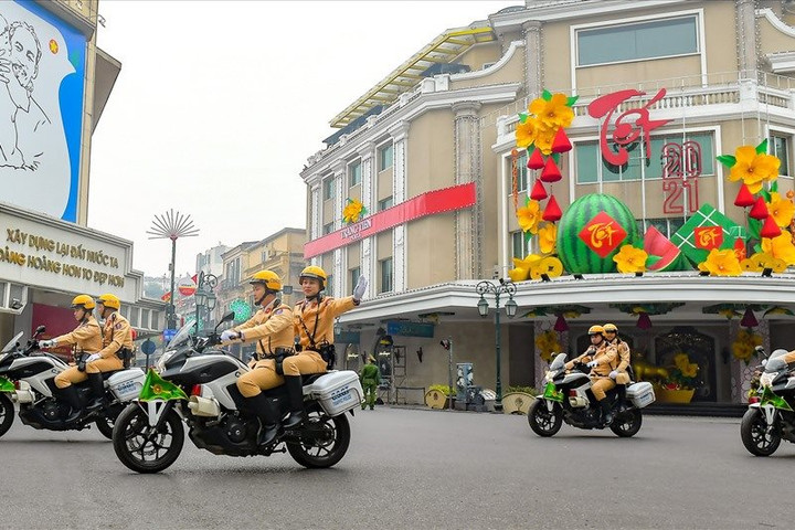 Hà Nội phân luồng giao thông đón khách quốc tế trong ngày 12 - 13/12/2023