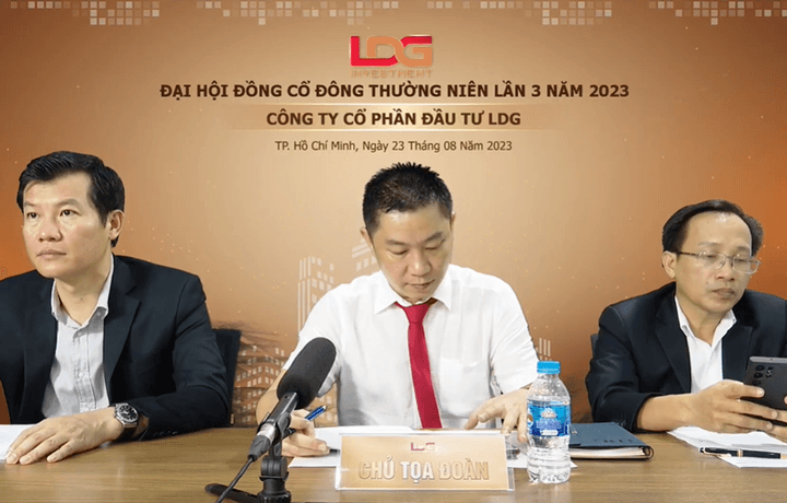 Đầu tư LDG có Chủ tịch HĐQT mới thay ông Nguyễn Khánh Hưng