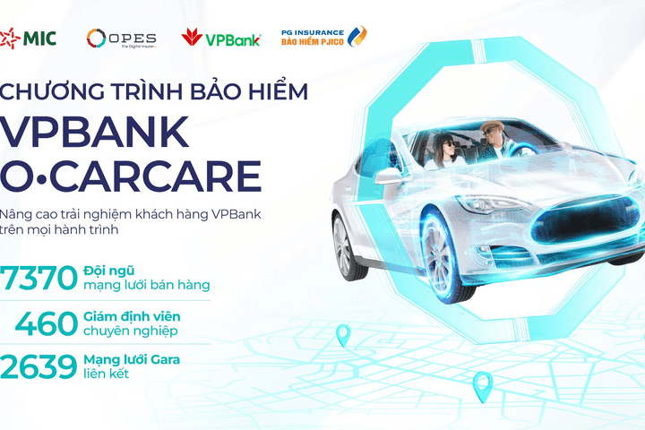 Khách hàng tín dụng VPBank có cơ hội tham gia bảo hiểm ô tô OCARCARE