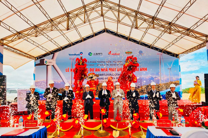 Khởi công nhà máy điện gió Hải Anh – Quảng Trị