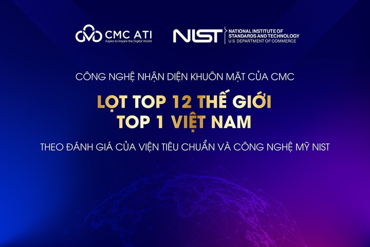 Giải pháp CIVAMS của CMC lọt top 12 thế giới và top 1 Việt Nam