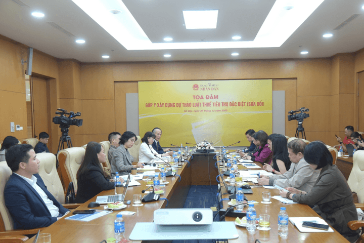 Sửa Thuế Tiêu thụ đặc biệt nên chọn thuế hỗn hợp