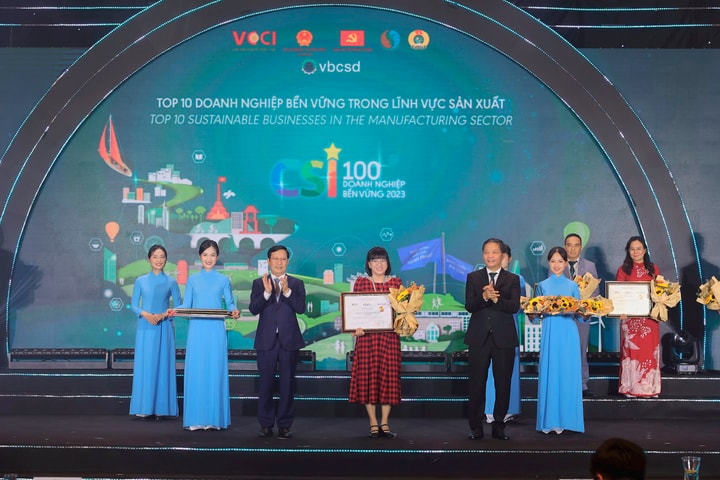 Vinamilk ghi dấu ấn trong lĩnh vực phát triển bền vững