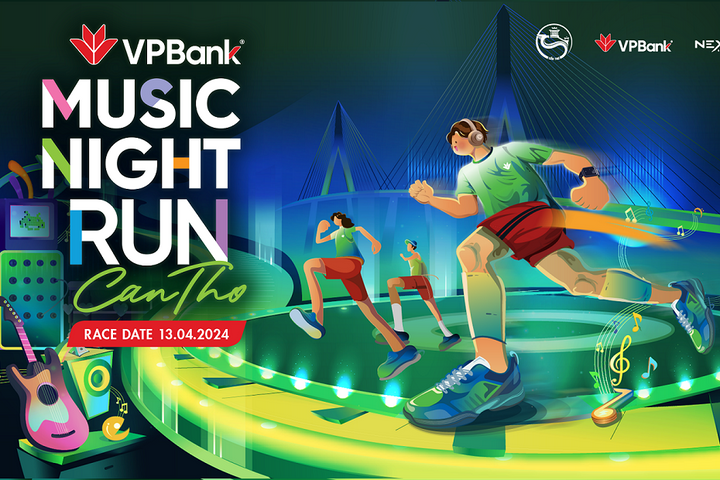 VPBank lần đầu tiên tổ chức lễ hội thể thao âm nhạc đẳng cấp VPBank Can Tho Music Night Run 2024