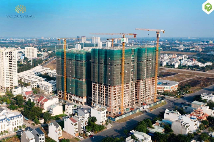 Novaland: Victoria Village đã chính thức cất nóc tháp 3