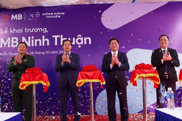 MB khai trương 4 chi nhánh trong tháng 1/2024