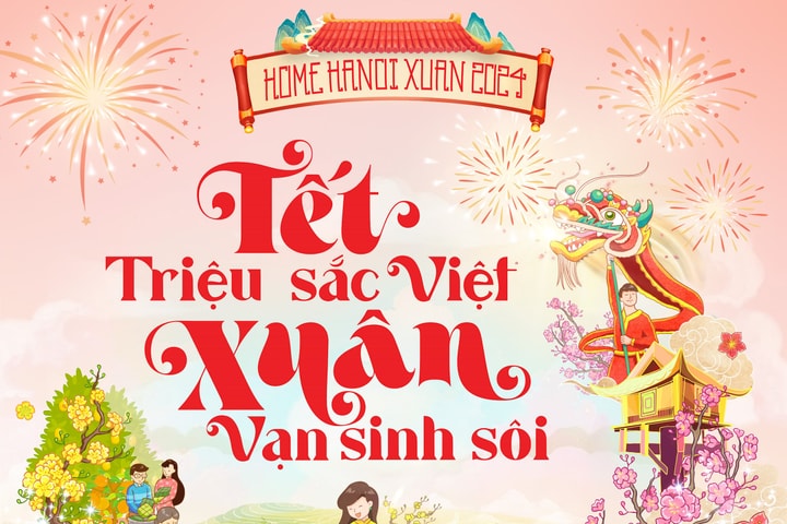 Đón Tết 3 miền ngay tại Thủ đô với đường hoa Home Hanoi Xuan 2024