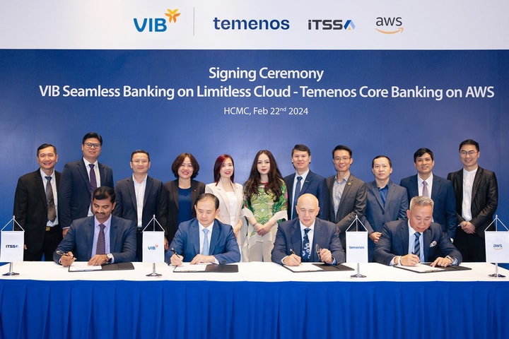 VIB triển khai dự án Core banking Temenos trên nền tảng đám mây AWS