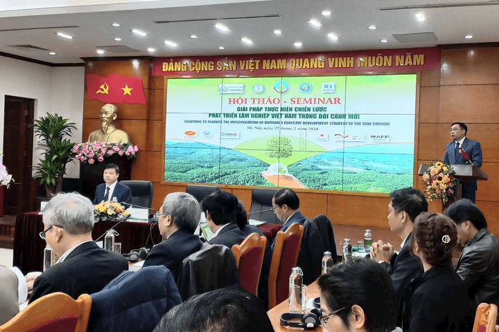 Nguồn vốn tín dụng góp phần quan trọng thực hiện Chiến lược lâm nghiệp