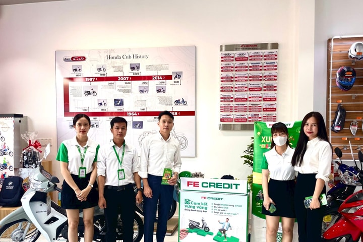 FE CREDIT và nỗ lực khẳng định vị thế dẫn đầu thị trường cho vay mua xe máy