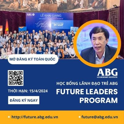 100 suất học bổng cho các lãnh đạo trẻ tương lai