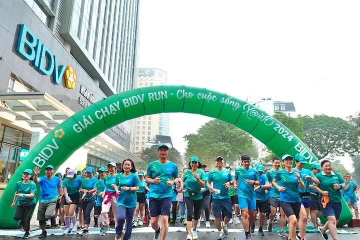 Giải chạy xanh của BIDV bước vào mùa mới