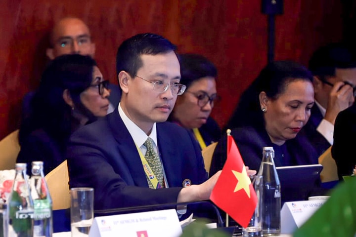 Đối thoại chính sách giữa Thống đốc NHTW ASEAN với Tổng Giám đốc điều hành các định chế tài chính