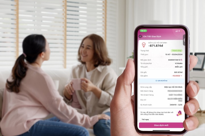 Quản lý tiền điện tiện lợi trên MoMo