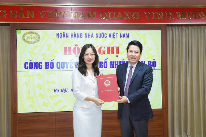 Bổ nhiệm Phó Vụ trưởng Vụ Thanh toán Ngân hàng Nhà nước