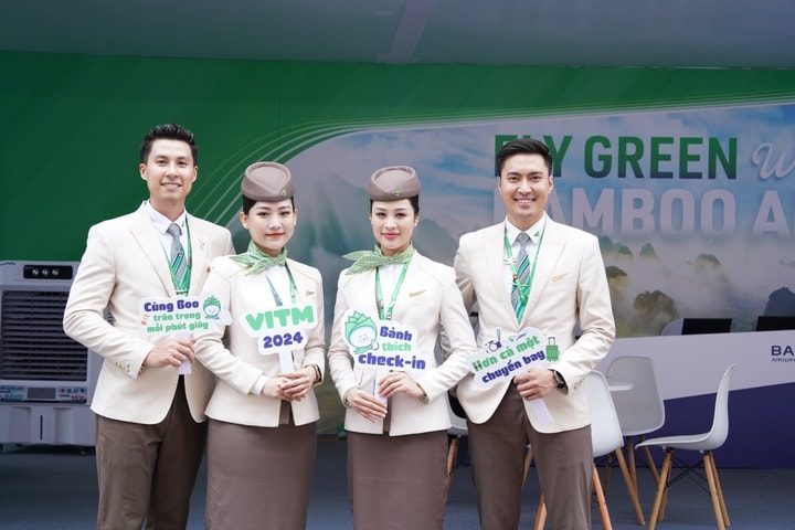 Rộn ràng săn ngàn quà tặng từ Bamboo Airways tại VITM 2024