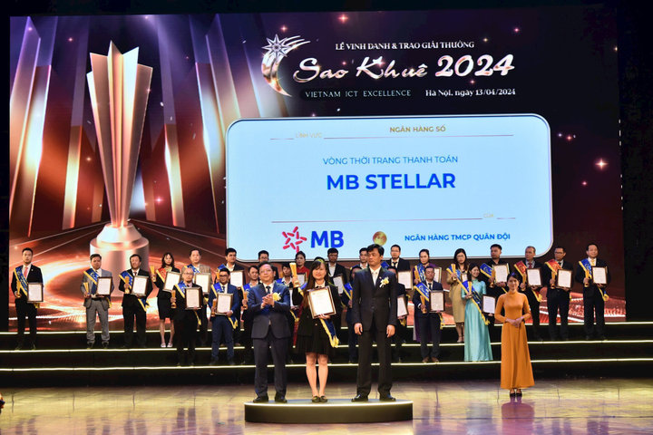 MB được vinh danh tại giải thưởng Sao Khuê 2024