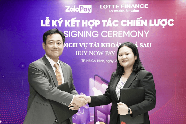 Lotte Finance và ZaloPay hợp tác chiến lược dịch vụ tài khoản trả sau – Buy Now Pay Later