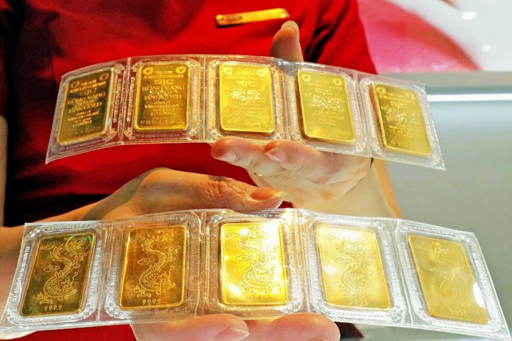 Ngày 24/8: Giá vàng trong nước đồng loạt tăng