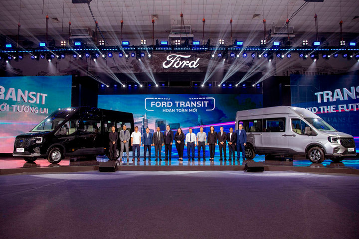 Ford Việt Nam chính thức ra mắt Ford Transit hoàn toàn mới