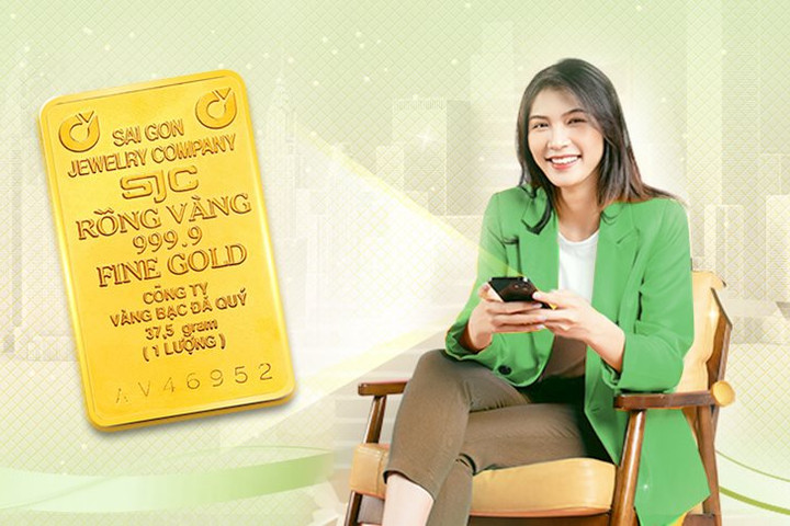 Vietcombank dừng bán vàng miếng SJC trên website và triển khai bán vàng qua ứng dụng ngân hàng