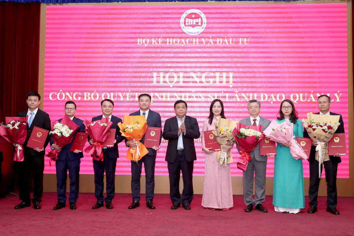 Bộ Kế hoạch và Đầu tư điều động, bổ nhiệm nhiều nhân sự mới