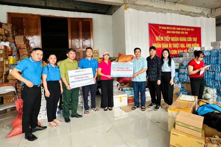 BAOVIET Bank Lào Cai: Nhật ký hành trình mang yêu thương về xã Phúc Khánh, huyện Bảo Yên sau lũ quét
