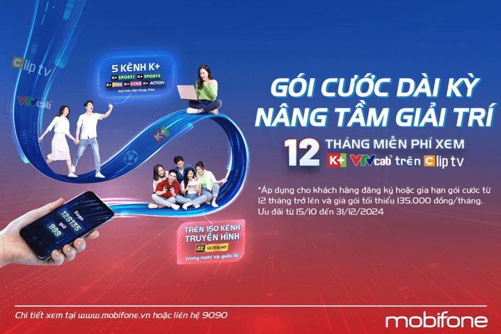 Bùng nổ trải nghiệm với gói cước giải trí hàng đầu