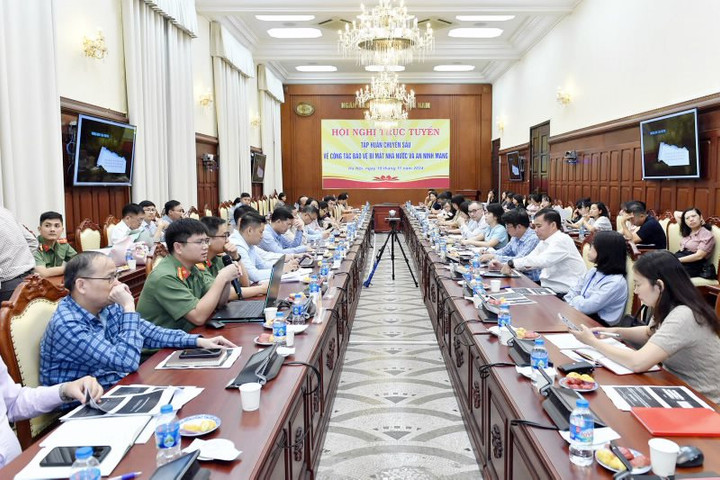 Tập huấn chuyên sâu về công tác bảo vệ bí mật nhà nước và an ninh mạng