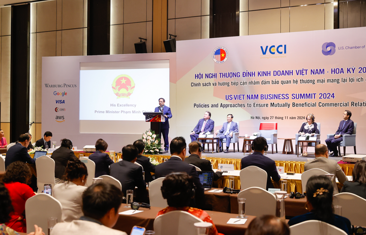 Thủ tướng Phạm Minh Chính dự Hội nghị thượng đỉnh kinh doanh Việt Nam - Hoa Kỳ