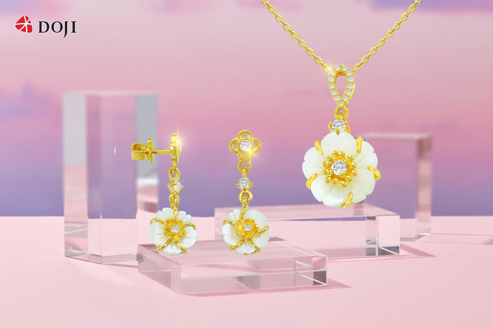 Bộ sưu tập Nàng Thơ của DOJI đạt Top 1 hàng Việt Nam được người tiêu dùng yêu thích