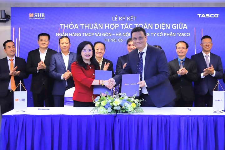 SHB và Tasco ký hợp tác toàn diện