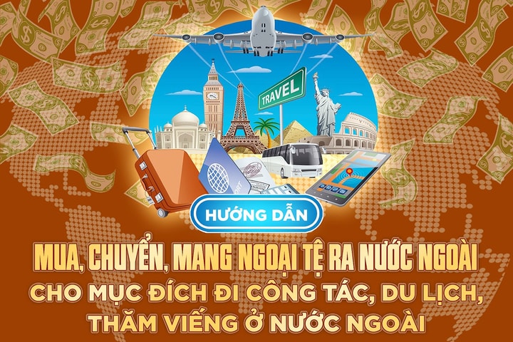 Hướng dẫn mua, chuyển, mang ngoại tệ ra nước ngoài cho mục đích đi công tác, du lịch, thăm viếng ở nước ngoài