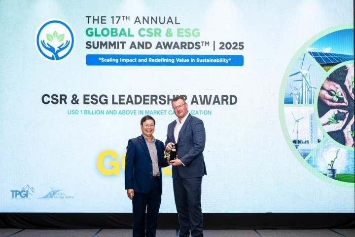 Home Credit được vinh danh là doanh nghiệp tiên phong tại Global CSR & ESG Awards 2025